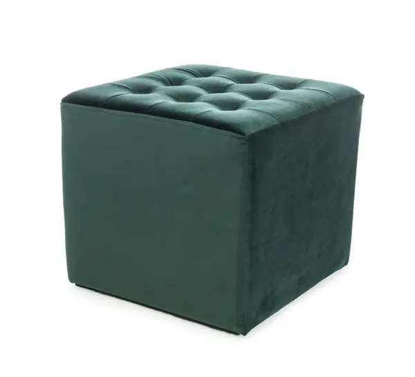 Taburet ROSSO VELVET 39 CM - Verde