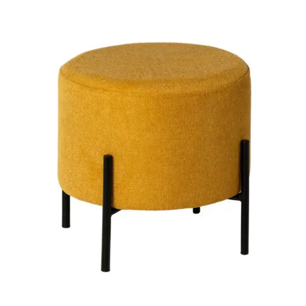 Taburet TENUTA Ø40 CM - Mustard
