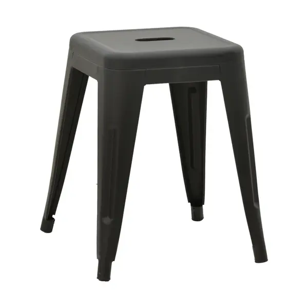 Taburet Utopia metal Gri, mat, 30x45x30 cm
