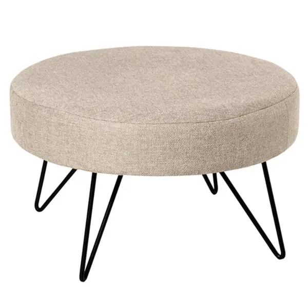 Taburet VARUN Ø60 CM - Beige