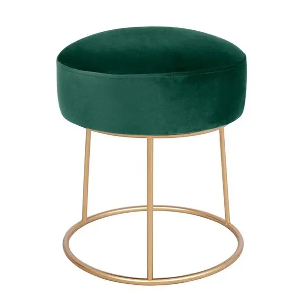 Taburet VIZINY Ø36 CM - Verde