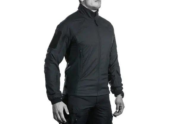 TACTICAL SOFTSHELL JACKET - MODEL HUNTER FZ GEN.2 - BLACK