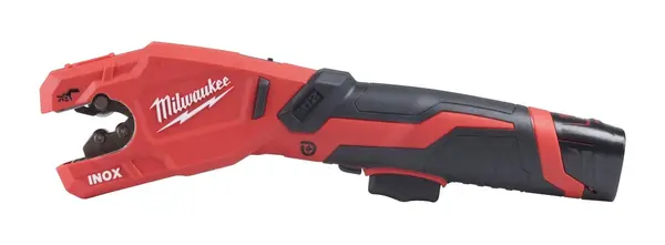 Taietor de tevi cu acumulator M12 Milwaukee RAPTOR, pentru tevi din otel, cu incarcator M12, 4933479242