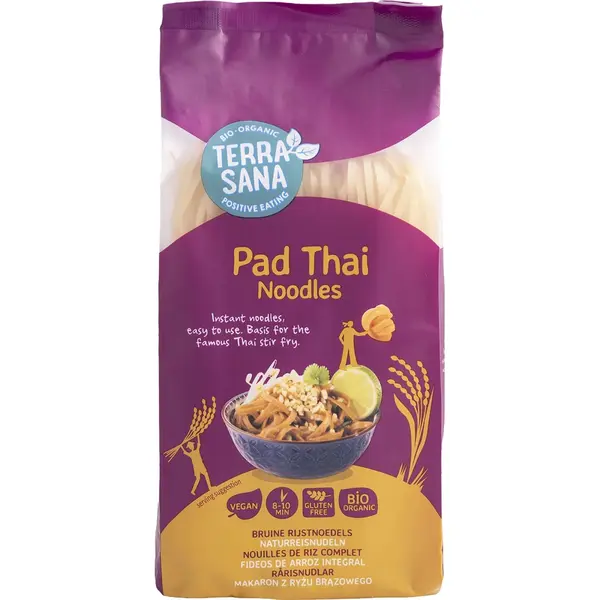 Taitei de orez Pad Thai fara gluten, eco - 250 g