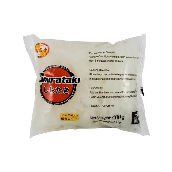 Taitei Lati Fini din Faina de Konjac, 400 g, Shirataki