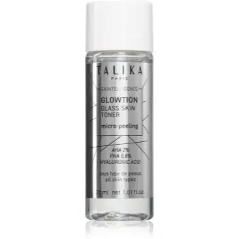 Talika Skintelligence Glowtion lapte de corp exfoliant cu acid hialuronic