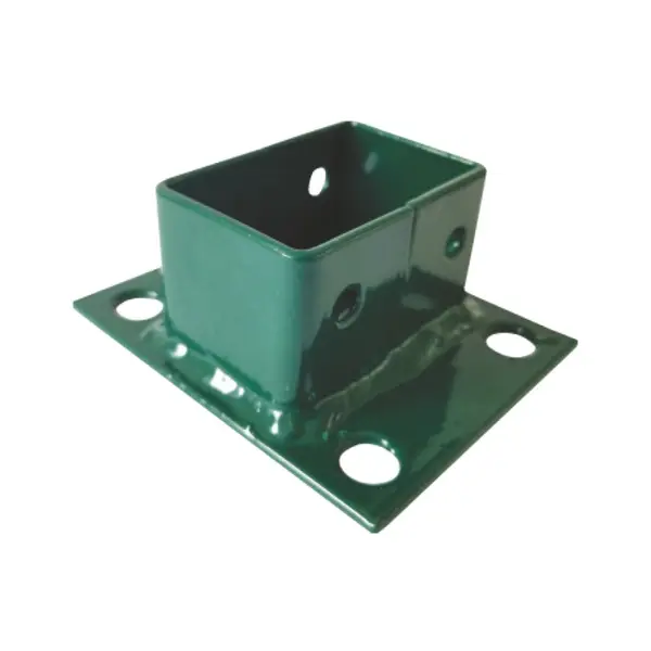 Talpi pentru Stalpi de Gard Dimensiuni Stalp 120x100 Mm Acoperire Zincat Electrolitic