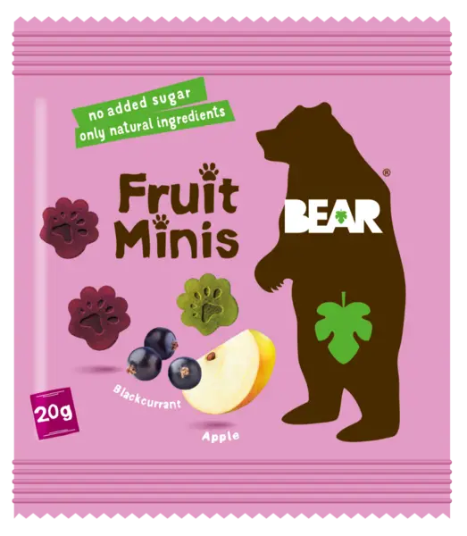 Talpite jungle cu mar si coacaze negre, 20g, Bear