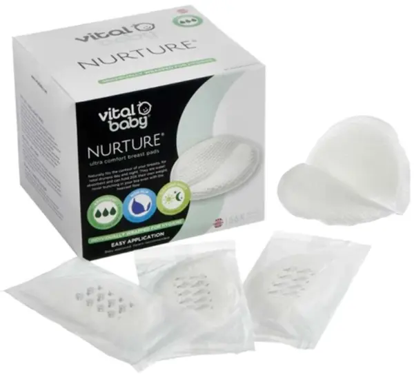 Tampoane de sân de unică folosință Vital Baby - Ultra Comfort, 56 bucăți
