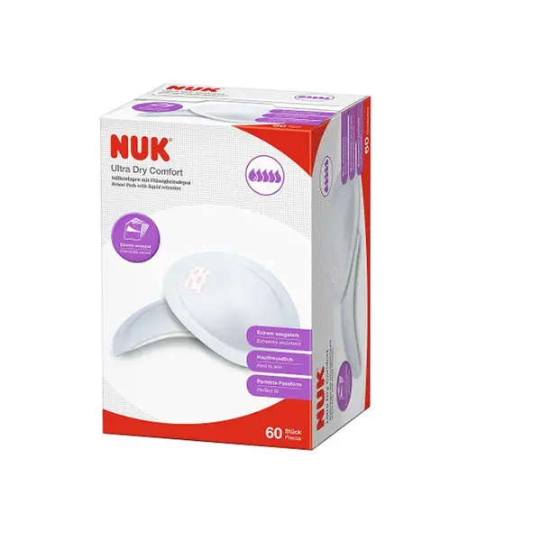 Tampoane pentru san Nuk Ultra Dry 60 buc