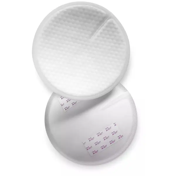 Tampoane pentru san, Philips Avent, 13 cm, Ambalate individual, 100 buc., Alb
