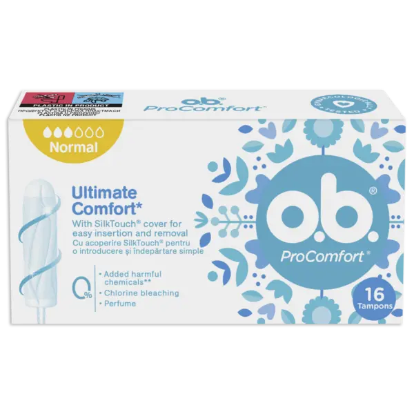 Tampoane Procomfort normal, 16 bucati, O.B.