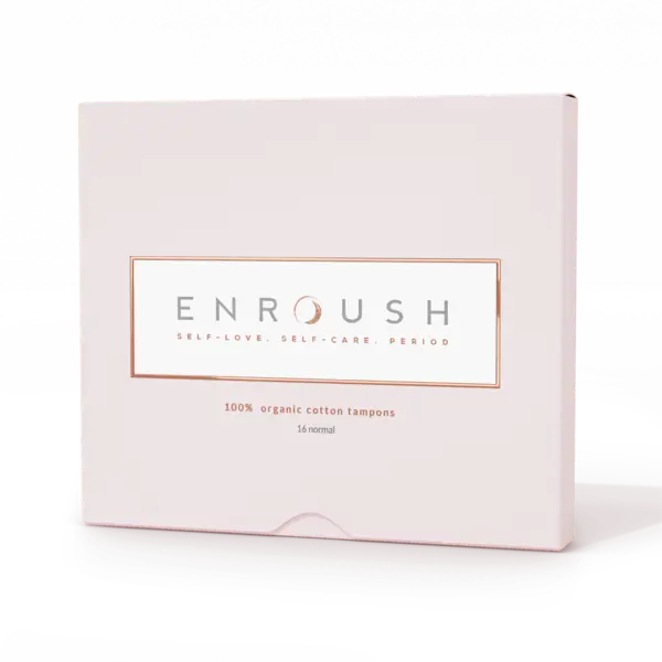 Tampon din bumbac organic normal – 16 bucăți Enroush Tampon din bumbac organic normal – 16 bucăți Enroush