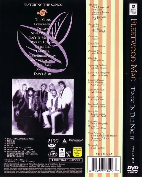 Tango In The Night (DVD) | Fleetwood Mac