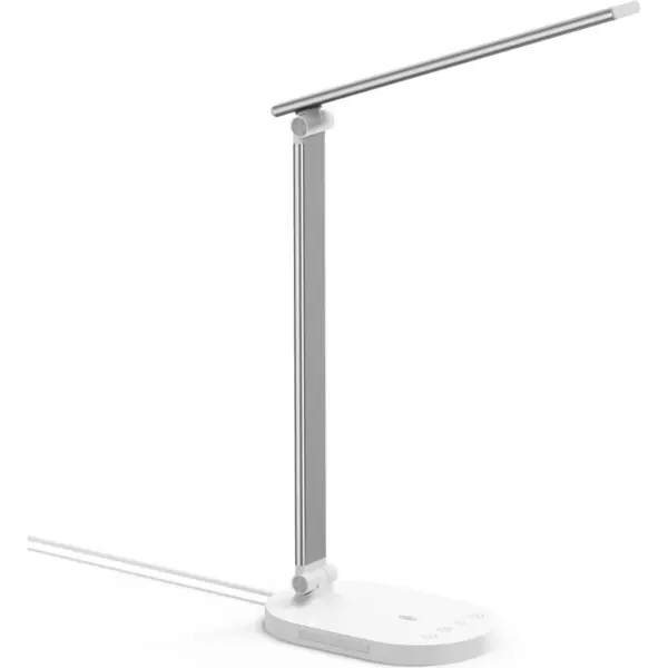 Taotronics Lampa de birou LED TaoTronics TT-DL1012, lumina veghe, control touch, 5 moduri, 5 niveluri de luminozitate, Incarcare USB, 10W