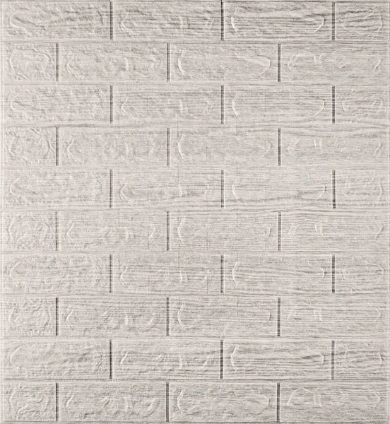 Tapet 3D Autoadeziv Caramida Crem Deschis 70x77cm Grosime 5mm