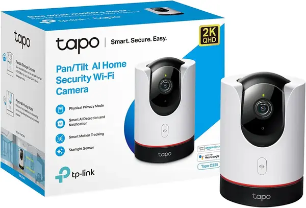 TAPO C225 WIFCAM PAN/TILT HOME SECURITY TAPO C225 WIFCAM PAN/TILT HOME SECURITY