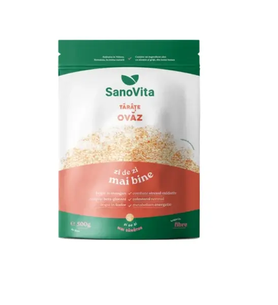 Tarate de ovaz 500 g Sano Vita