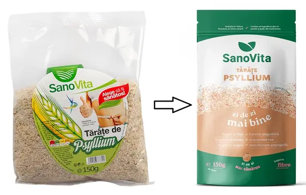 Tarate de psyllium 150g - Sano Vita