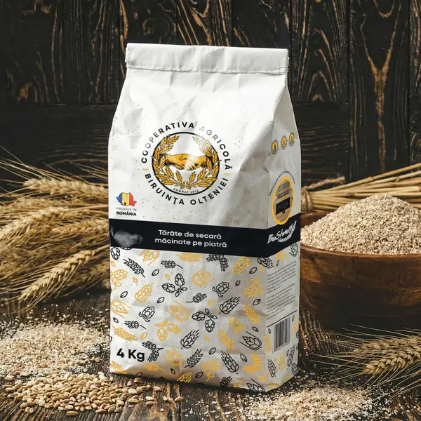 Tărâțe integrale de secară - 4 KG