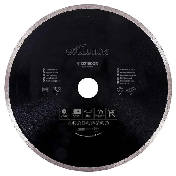 Tarcza diamentowa Evolution 210 mm