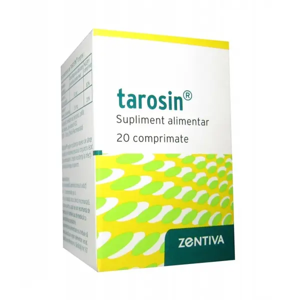 Tarosin 20 comprimate