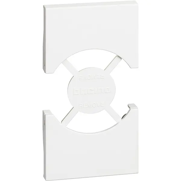 Tasta / Capac pentru priza schuko 2M KW4140A16F Bticino Living Now KW03, alb
