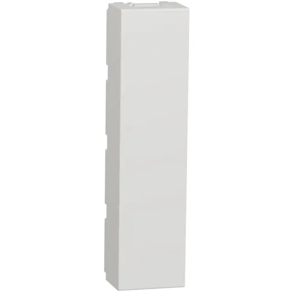 Tasta falsa 1/2 module Schneider Noua Unica NU986418, alb