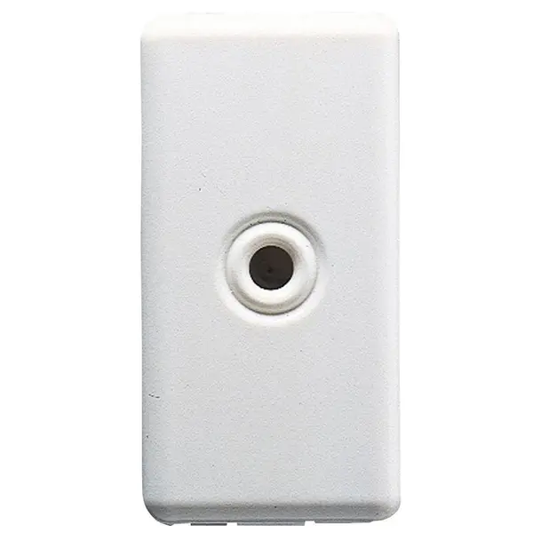 Tasta falsa cu iesire cablu 1 modul Gewiss System GW20058, alb