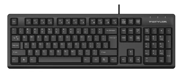 Tastatură A4Tech - Fstyler FK12, neagră