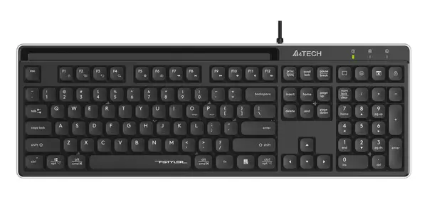 Tastatură A4tech Fstyler – Fstyler FX72, cu suport, neagră