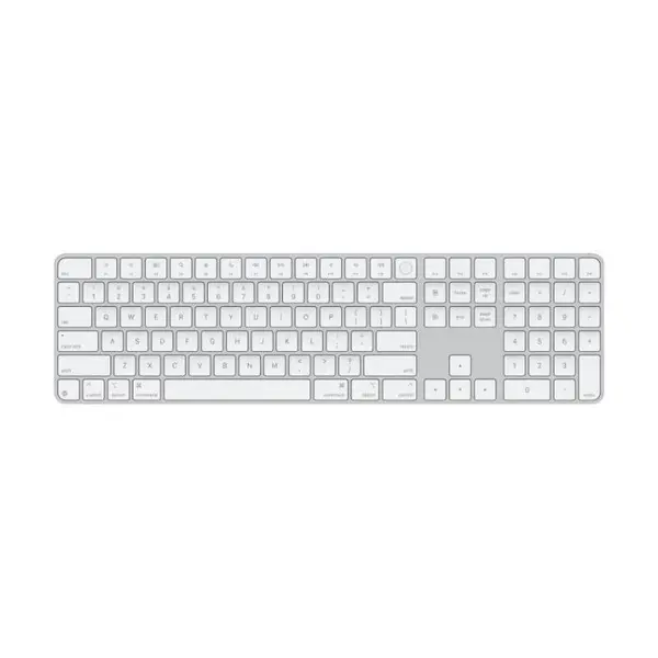 Tastatura Apple Magic, Touch ID, Numeric Keypad - US English - White Keys