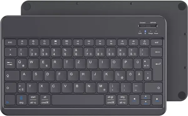 Tastatura Bluetooth Universala pentru Tableta, Negru, Layout EN, Compatibila Android, iOS si Windows