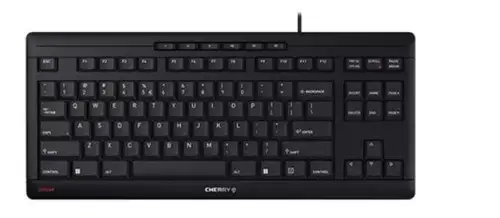 Tastatura Cherry STREAM, USB, Layout US (Negru)