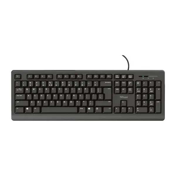 Tastatura cu fir Trust Primo, Negru