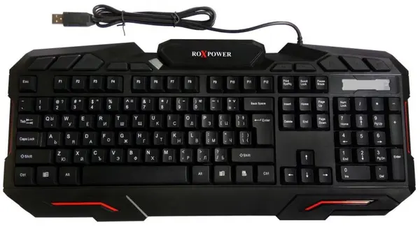 Tastatură de gaming Roxpower - G-8100, negru