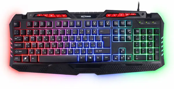 Tastatură de gaming Roxpower - T-Rox ST-GKB8161M Screamforce, negru