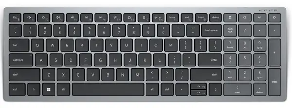 Tastatură Dell - KB740, wireless, gri