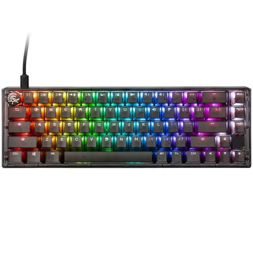Tastatura Gaming Ducky One 3 Aura SF, iluminare RGB, Wired, USB,Kailh Jellyfish Y (Negru)