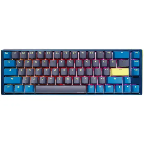 Tastatura gaming Ducky One 3 Daybreak SF, Iluminare RGB, switch-uri MX-Brown