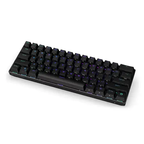 Tastatura Gaming Endorfy Thock Compact, Wireless, USB, Layout US (Negru)