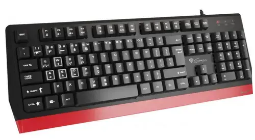 Tastatura Gaming Genesis Rhod 250 (Negru/Rosu)