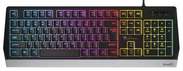 Tastatura gaming Genesis - Rhod 300, RGB, neagra