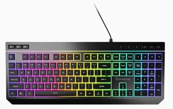 Tastatură gaming Genesis - Rhod 530, RGB, negru