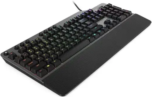 Tastatura Gaming Lenovo Legion K500, Mecanica, Iluminata RGB, USB (Negru)