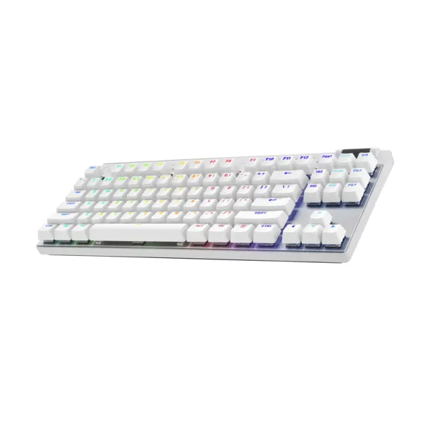Tastatura Gaming Logitech G Pro X TKL, Lightspeed, Alb