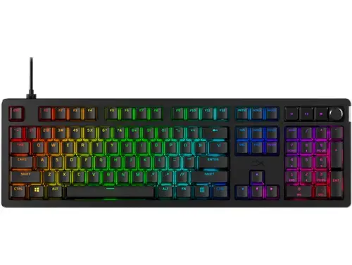 Tastatura Gaming Mecanica HyperX Alloy Rise, iluminare RGB, layout US, HyperX Linear Switch (Negru)