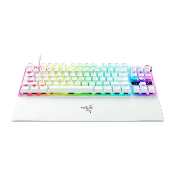 Tastatura gaming mecanica Razer Huntsman V3 Pro Tenkeyless, Iluminare Razer Chroma RGB, Layout US, Negru