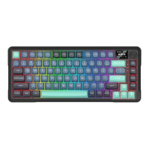 Tastatura Gaming Mecanica Redragon K724 PRO RGB, 81 taste (Negru)