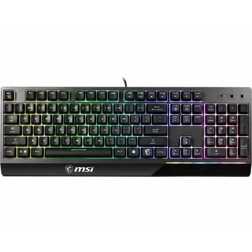 Tastatura Gaming MSI VIGOR GK30, iluminare RGB, USB (Negru)